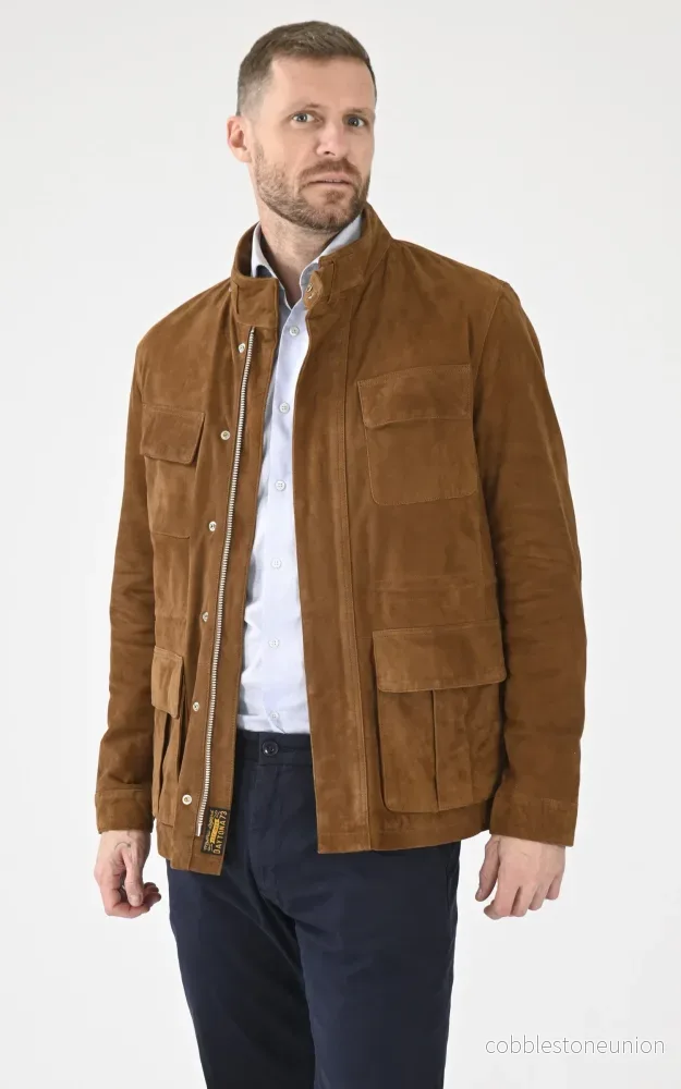 Salem Brown Safari Jacket – Men Salem Brown Safari Jacket – Men