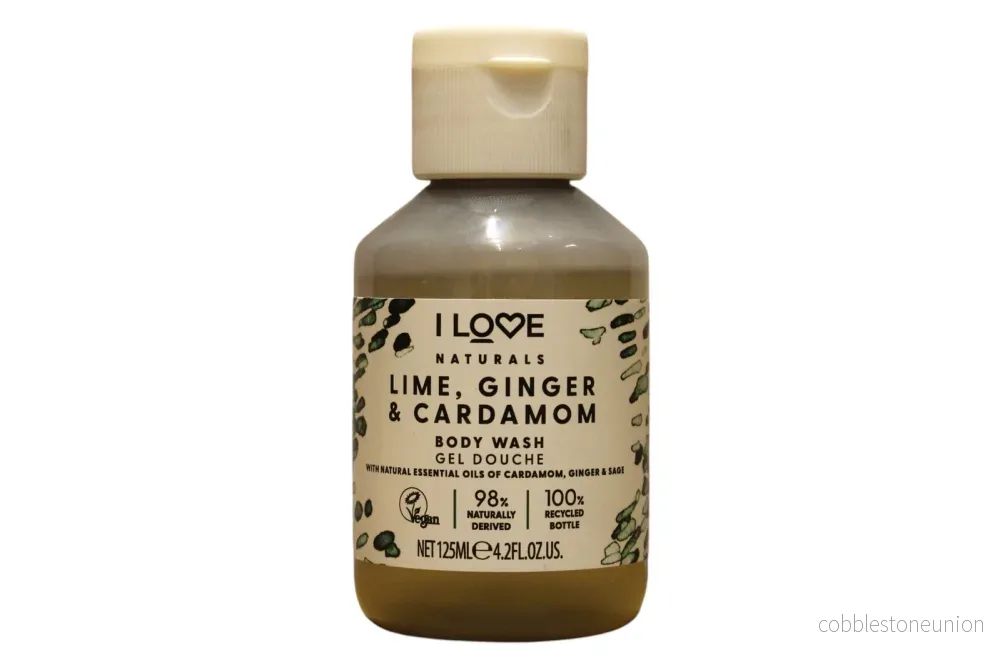 I Love, Naturals Collection, Vegan, Lime, ingefära & kardemumma, Återfuktande, Duschgel, För alla hudtyper, 125 ml I Love, Naturals Collection, Vegan, Lime, ingefära & kardemumma, Återfuktande, Duschgel, För alla hudtyper, 125 ml