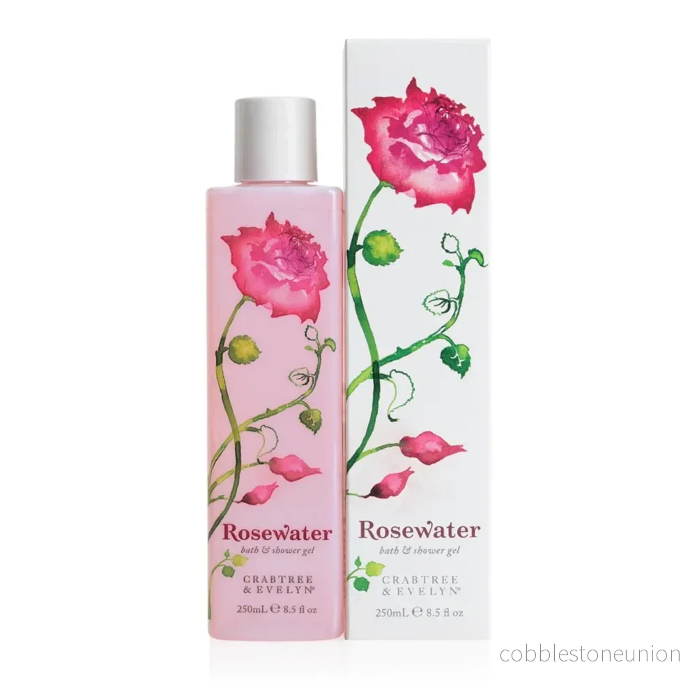 Crabtree & Evelyn, Rosewater, Cleansing, Shower Gel, For All Skin Types, 250 ml Crabtree & Evelyn, Rosewater, Cleansing, Shower Gel, For All Skin Types, 250 ml