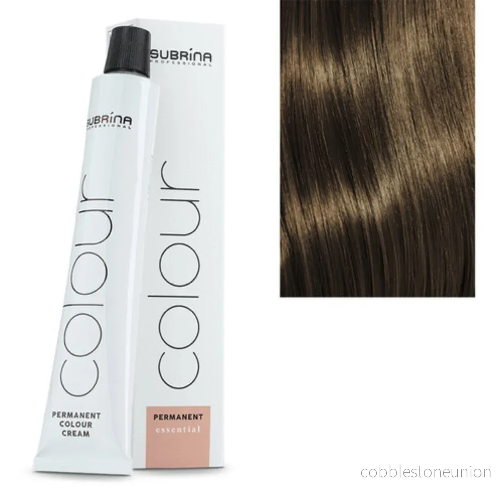 Subrina Professional, Essential Colour, Permanent hårfärg, 6/8 Matt Mörkblond, 100 ml