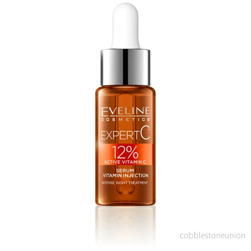 Eveline Cosmetics, Expert C, C-vitamin, Anti-age, Natt, Serum, För ansiktet, 18 ml Eveline Cosmetics, Expert C, C-vitamin, Anti-age, Natt, Serum, För ansiktet, 18 ml