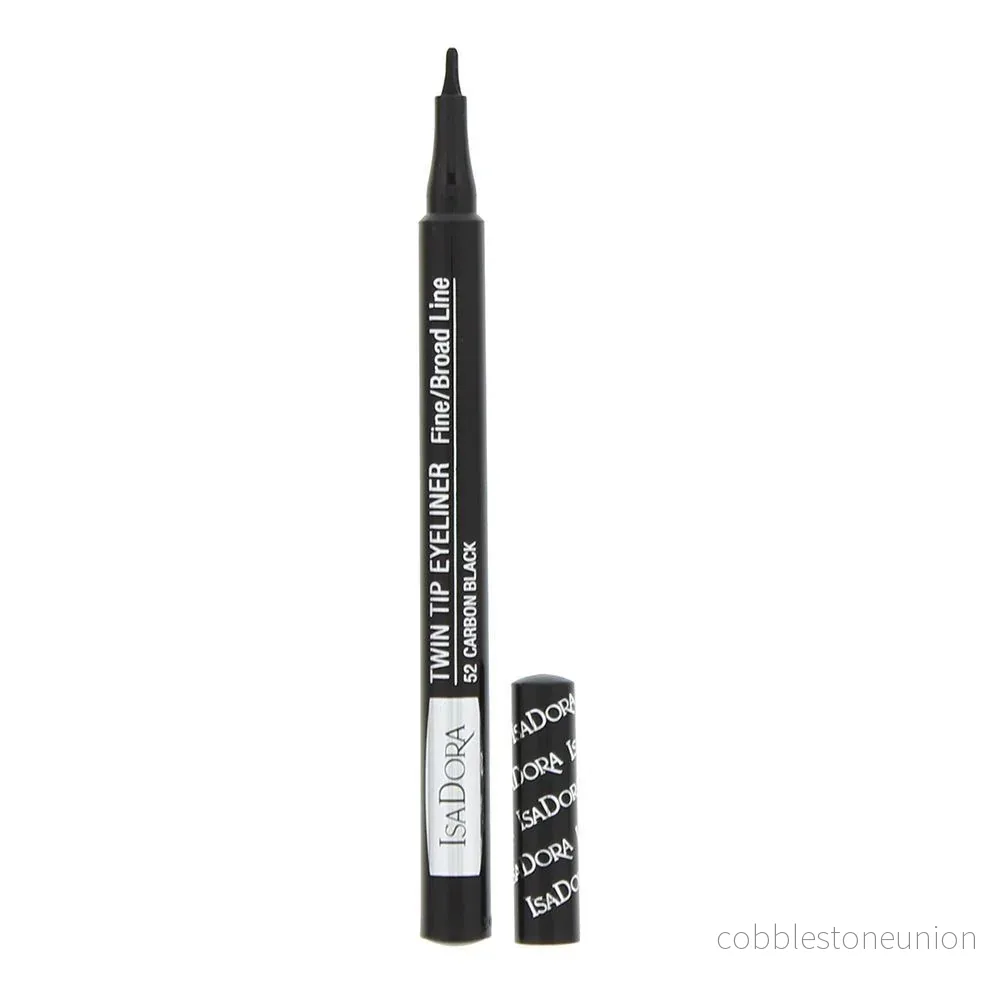 IsaDora, Twin Tip, Flytande eyeliner, 52, Sot, 1 ml