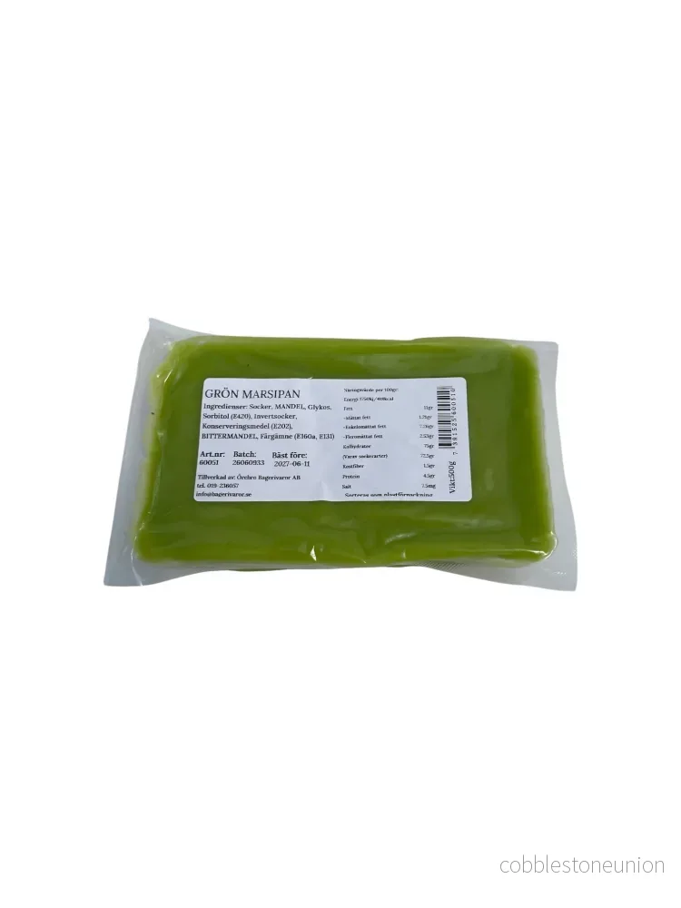 Örebro Marsipan – Grön 500g Örebro Marsipan – Grön 500g