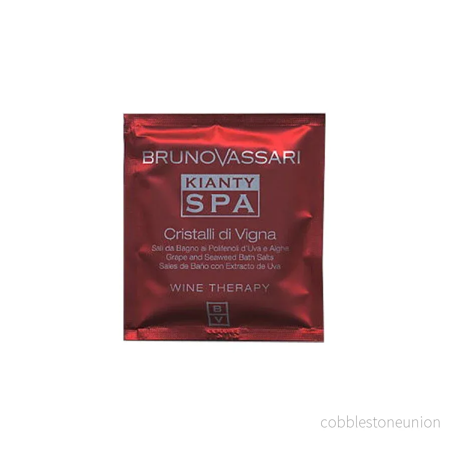Bruno Vassari, Kianty SPA, Druva, Anti-aging, Badsalt, 25 g