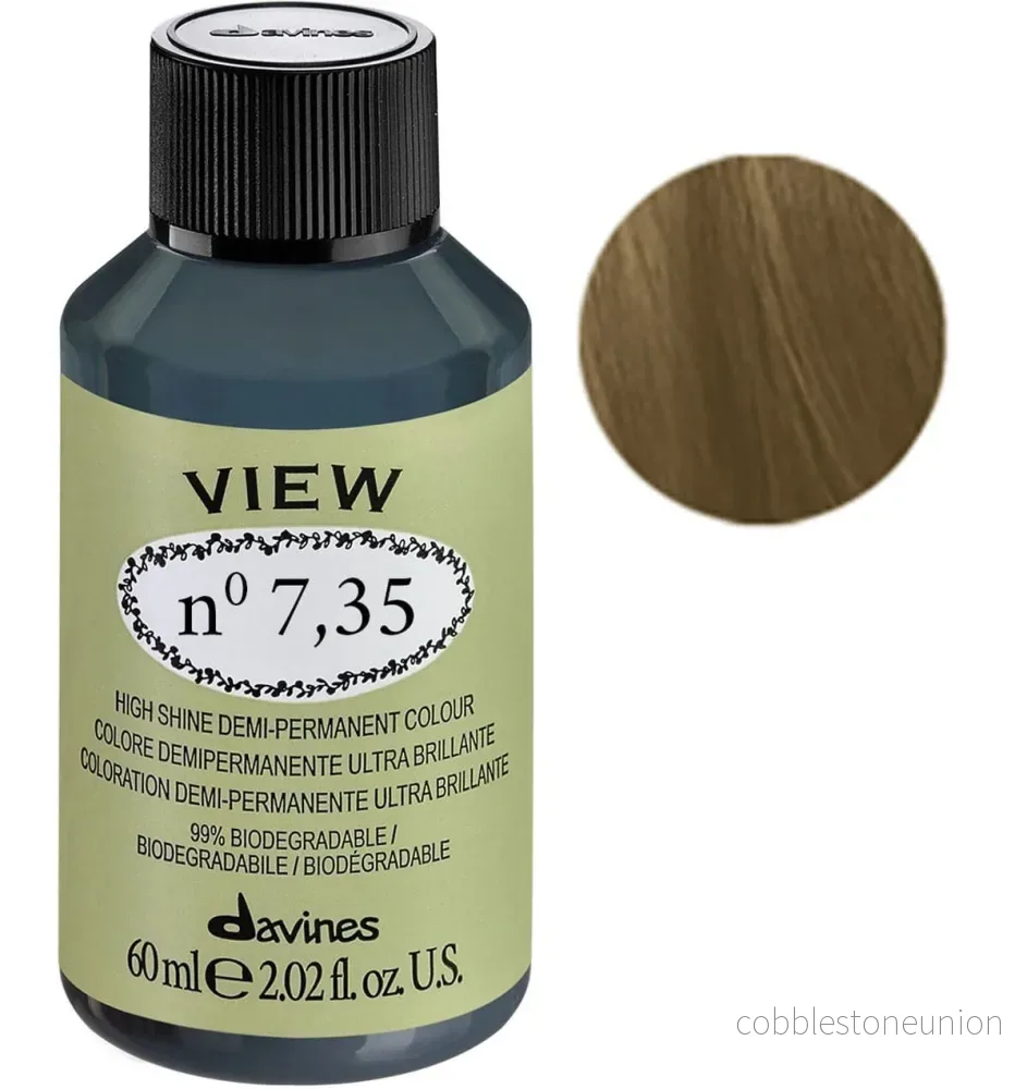 Davines, View, Semi-permanent hårfärg, 7.35, 60 ml Davines, View, Semi-permanent hårfärg, 7.35, 60 ml