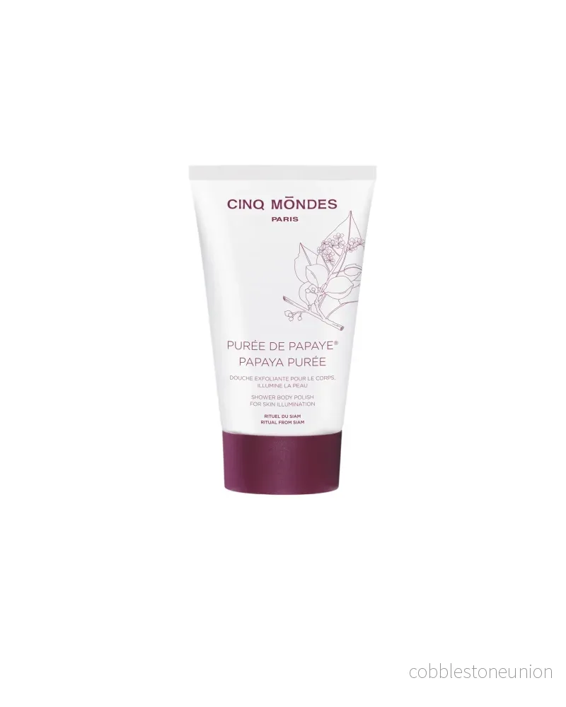 Cinq Mondes, Puree de Papaya, Exfoliating, Shower Gel, All Skin Types, 150 ml Cinq Mondes, Puree de Papaya, Exfoliating, Shower Gel, All Skin Types, 150 ml