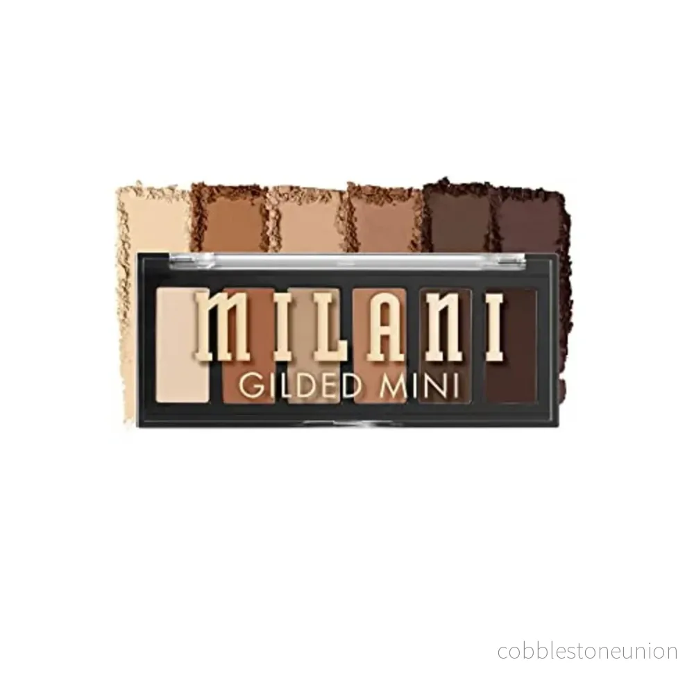 Milani, Gilded Mini, Ögonskuggspalett, 110, Whiskey Business, 6, 6 st, 3.9 g - Bild 2
