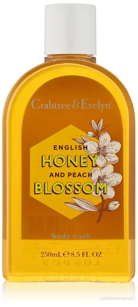 Crabtree & Evelyn, Honey & Peach Blossom, Återfuktande, Duschkräm, 250 ml Crabtree & Evelyn, Honey & Peach Blossom, Återfuktande, Duschkräm, 250 ml