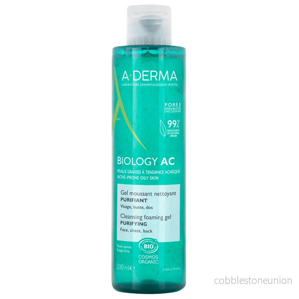 A-Derma, Biology AC, Cleansing, Micellar Water, Sensitive, 200 ml