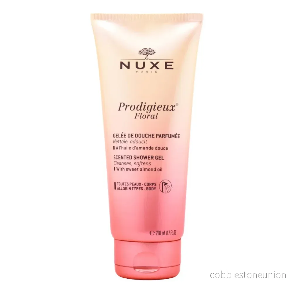 Nuxe, Prodigieux Floral, Mjukgörande, Duschgel, För alla hudtyper, 200 ml Nuxe, Prodigieux Floral, Mjukgörande, Duschgel, För alla hudtyper, 200 ml