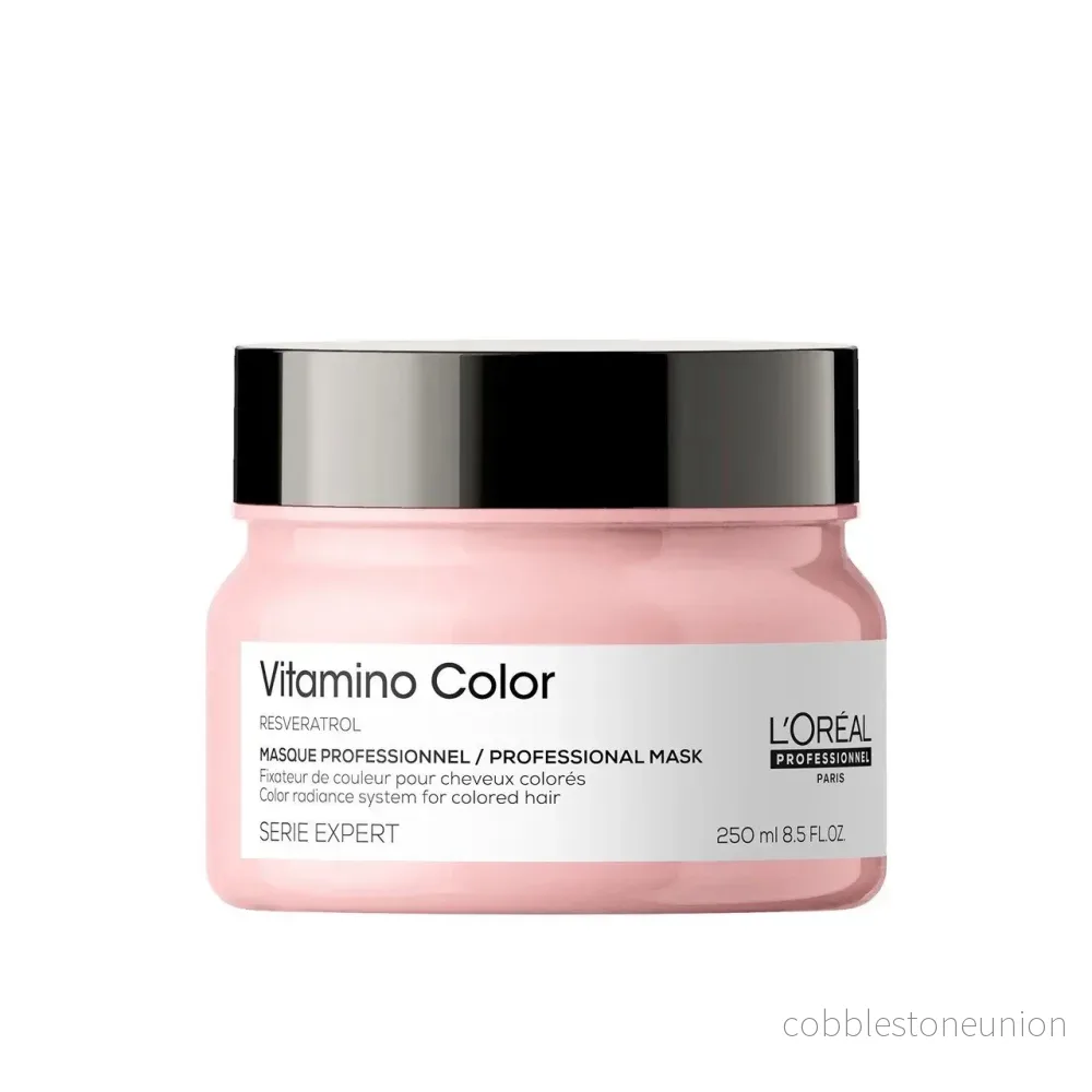 L’Oreal Professionnel, Serie Expert Vitamino Color, Resveratrol, Hårbehandlingskrämmask, För färgskydd, 250 ml L’Oreal Professionnel, Serie Expert Vitamino Color, Resveratrol, Hårbehandlingskrämmask, För färgskydd, 250 ml