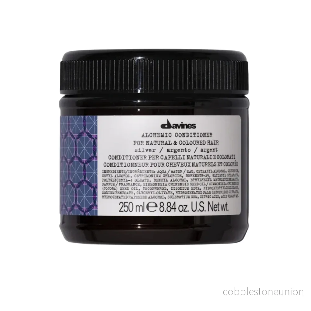 Davines, Alchemic, Hair Conditioner, Silver, Intensifies natural or coloured hair, 250 ml