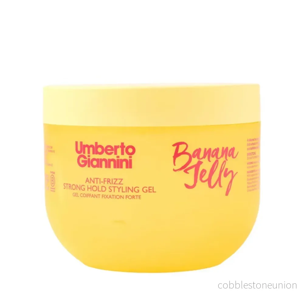 Umberto Giannini, Banana Jelly, Hårstylingsgel, Anti-Frizz & Curl Definition, Stark, 475 ml Umberto Giannini, Banana Jelly, Hårstylingsgel, Anti-Frizz & Curl Definition, Stark, 475 ml