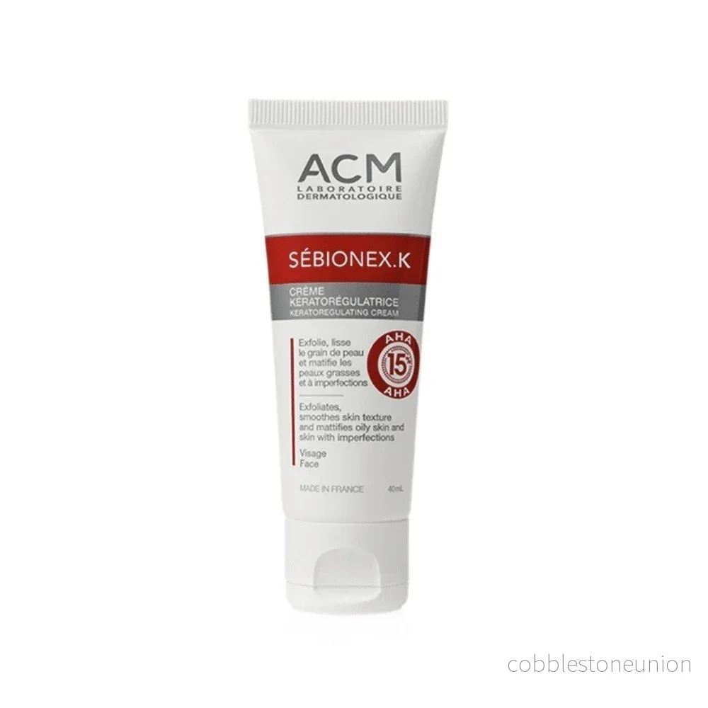 Laboratoire ACM, Sebionex K, Exfoliating, Cream, For the face, 40 ml
