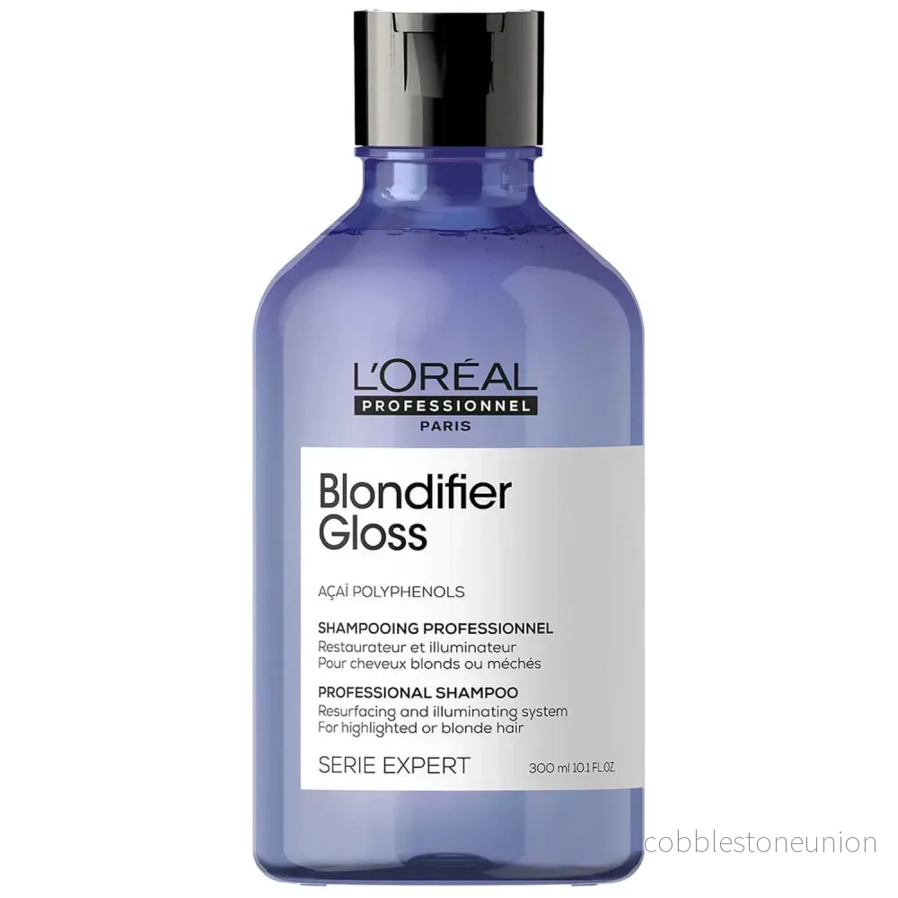 L'Oréal Professionnel, Serie Expert Blondifier Gloss, Acai-polyfenoler, Schampo, Reparerande och lystergivande, 300 ml