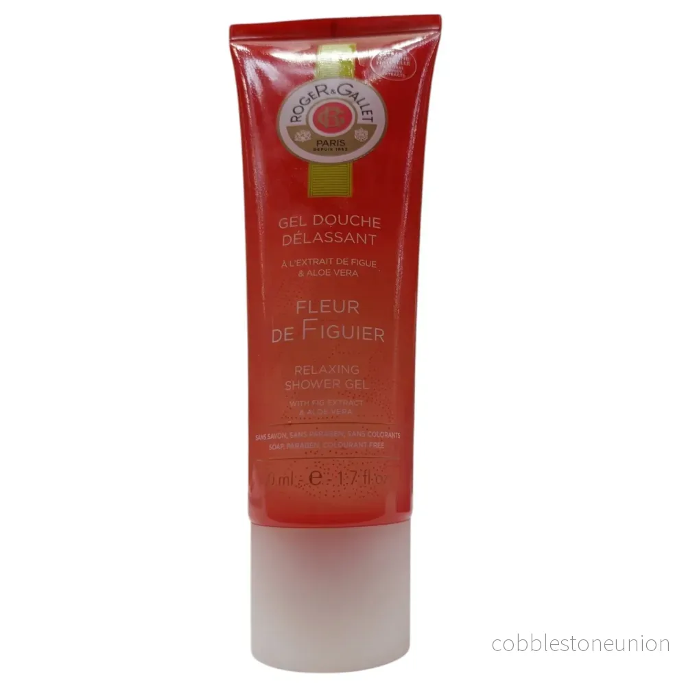 Roger & Gallet, Fleur De Figuier, Relaxing, Shower Gel, For all skin types, 50 ml