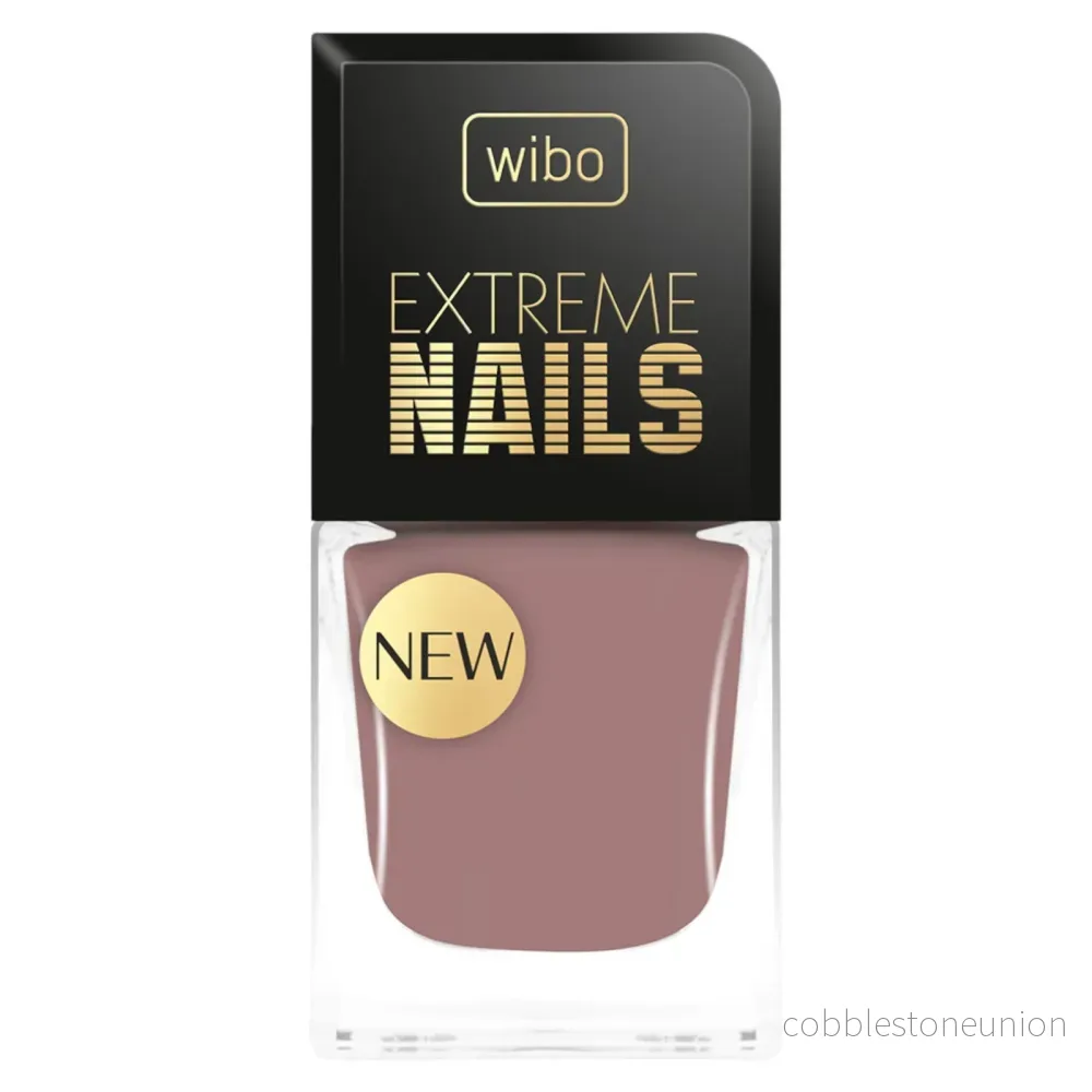 Wibo, Extreme, Full coverage, Nail Polish, 550, Dark Beige, 8.5 ml