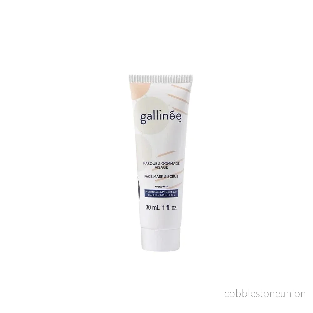 Gallinee, Microbiome Skincare, Prebiotika, Refining Face Mask, Ansiktsskrubb, 30 ml Gallinee, Microbiome Skincare, Prebiotika, Refining Face Mask, Ansiktsskrubb, 30 ml