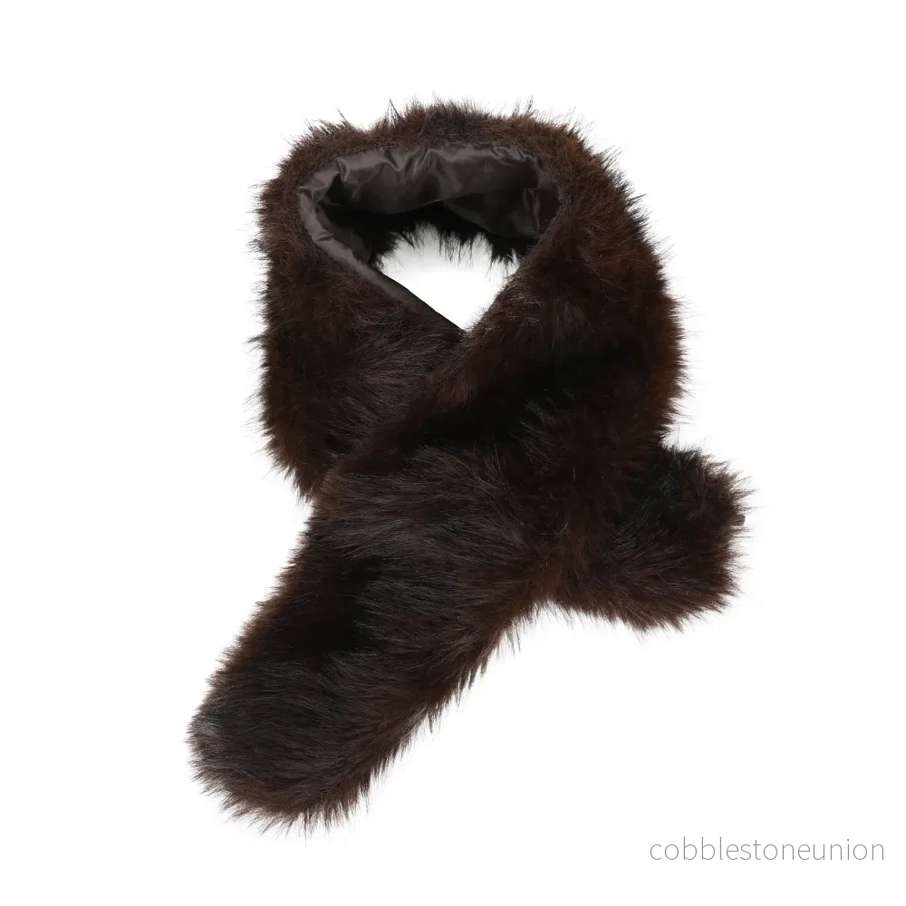 Ulrika Design Fuskkrage Fox brun Ulrika Design Fuskkrage Fox brun