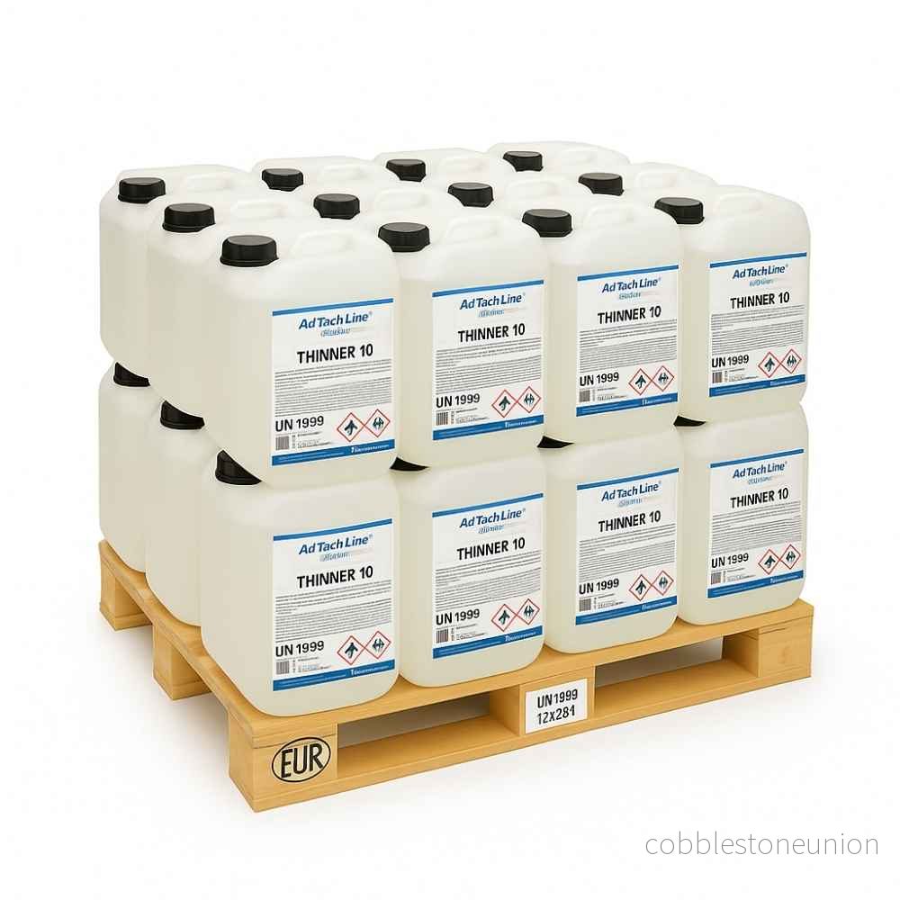 Thinner 10 – 24×25 liter Helpall 600 liter med fri frakt