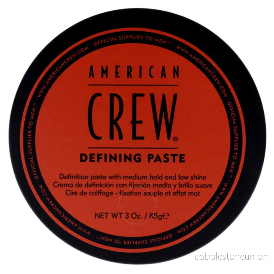 American Crew, Defining Paste, Vegansk, Hårstylingspasta, För styling, Medelstark stadga, 85 g American Crew, Defining Paste, Vegansk, Hårstylingspasta, För styling, Medelstark stadga, 85 g