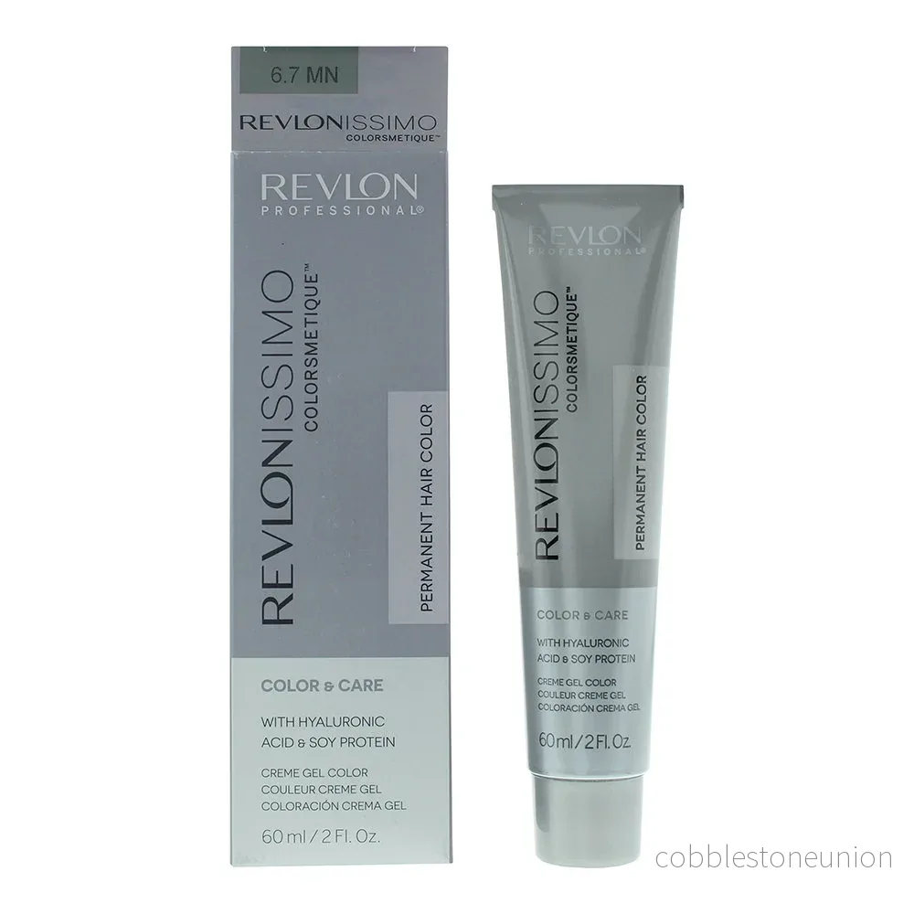 Revlon, Colorsmetique, Permanent hårfärg, 6.7 MN Mörkblond Maximal Neutralisering, 60 ml