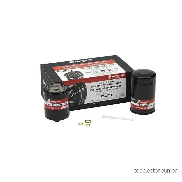 Mercury 100-timers servicesett – Verado L6 og 400R Mercury 100-timers servicesett – Verado L6 og 400R