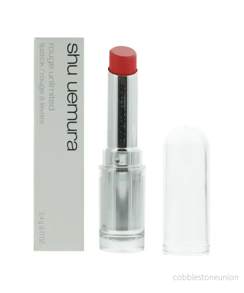 Shu Uemura, Rouge Unlimited, Lipstick, Cream Lipstick, 575, ELLER 575, 3,4 g Shu Uemura, Rouge Unlimited, Lipstick, Cream Lipstick, 575, ELLER 575, 3,4 g
