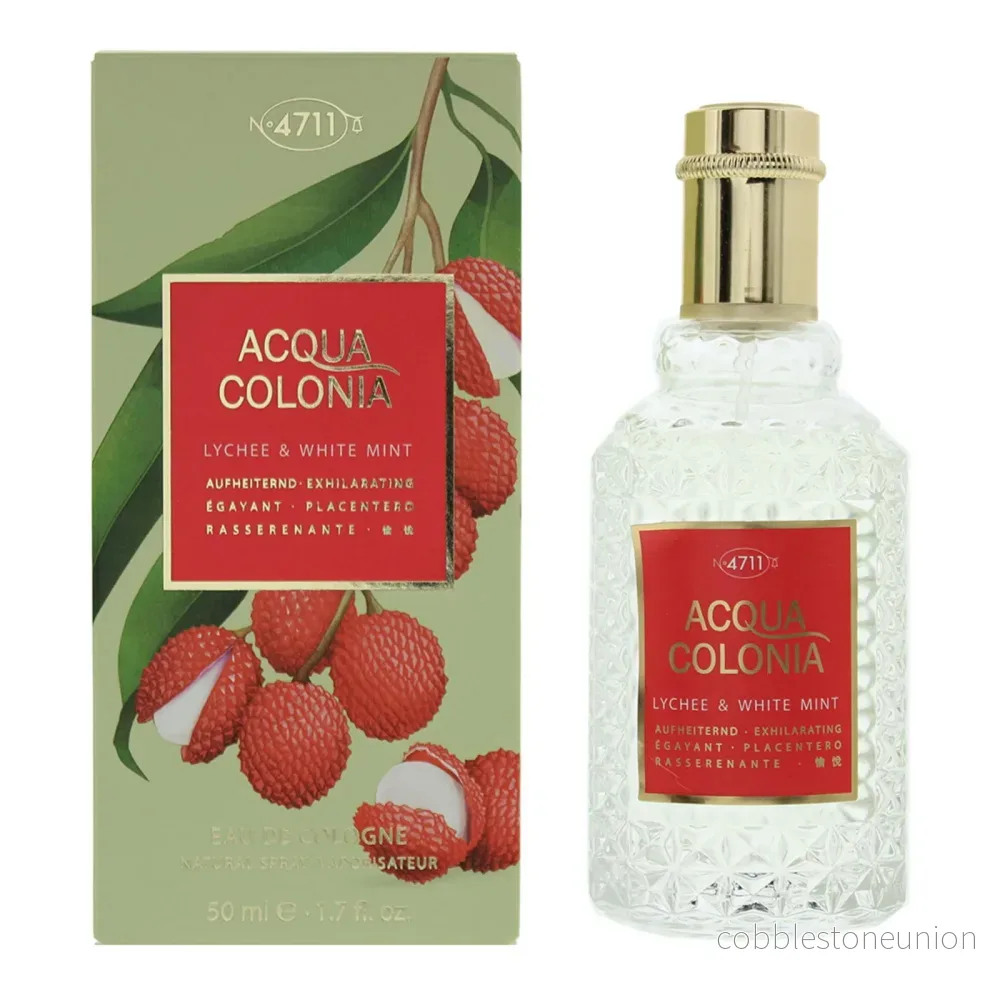 4711, Acqua Colonia Lychee & White Mint, Eau de Cologne, Unisex, 50 ml - Bild 2