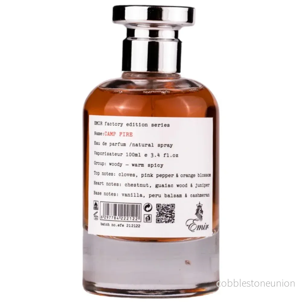 Emir, Camp Fire Factory Edition, Eau de Parfum, Unisex, 100 ml Emir, Camp Fire Factory Edition, Eau de Parfum, Unisex, 100 ml