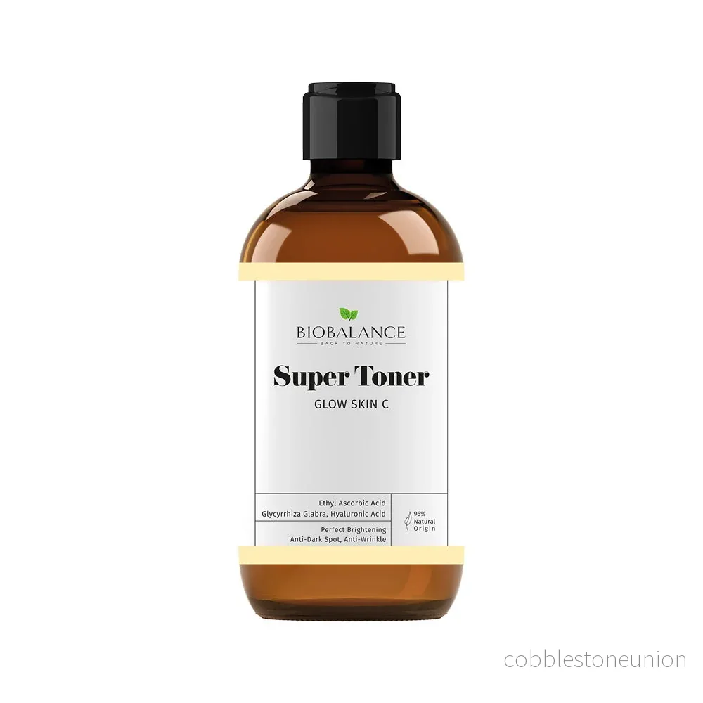 Bio Balance, Super Toner Glow Skin C, Brightening & Anti-Wrinkle, Tonic lotion, För ansiktet, 250 ml