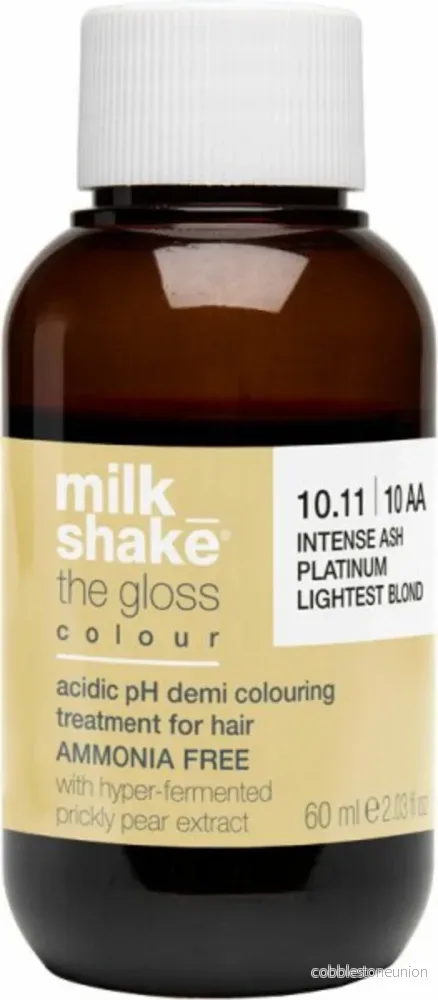 Milk Shake, The Gloss Acidic pH Demi-Permanent Colour 10.1, Semi-permanent hårfärg, 10.1 Platinum Blonde, 60 ml Milk Shake, The Gloss Acidic pH Demi-Permanent Colour 10.1, Semi-permanent hårfärg, 10.1 Platinum Blonde, 60 ml