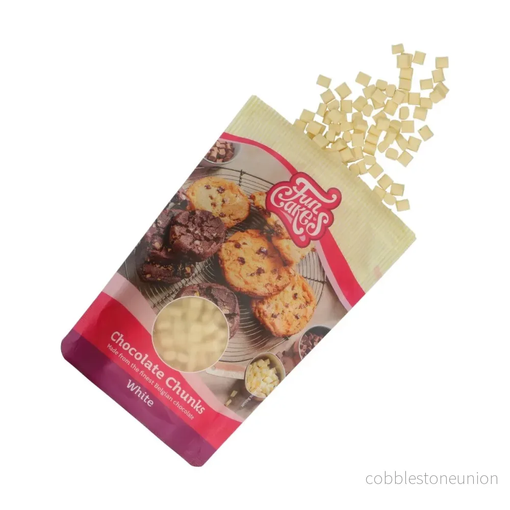 FunCakes Chocolate Chunks - Vit 350g - Bild 2