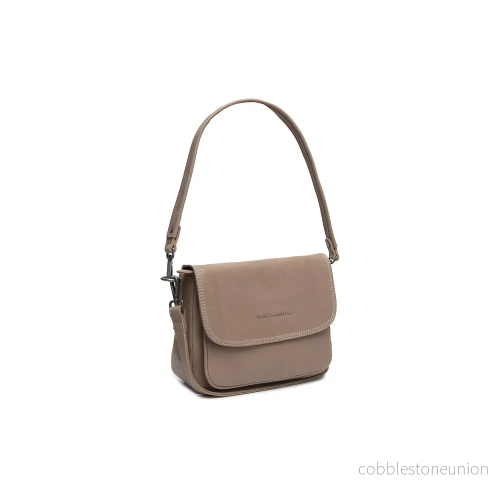 The Chesterfield Brand Axelväska Miloa taupe The Chesterfield Brand Axelväska Miloa taupe
