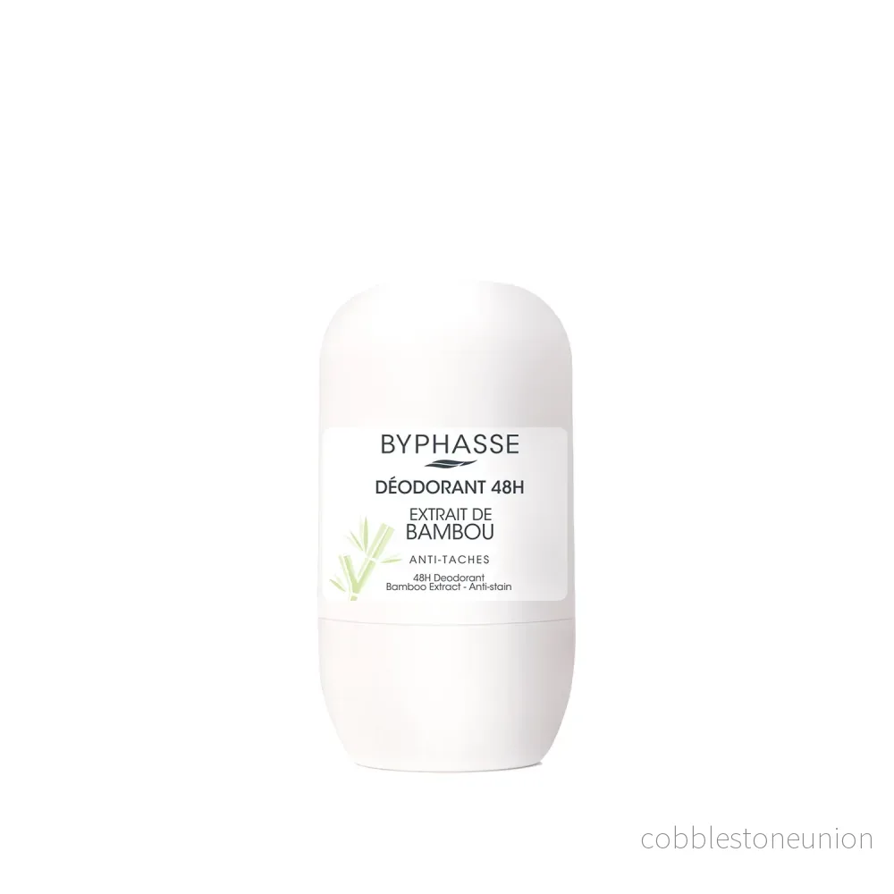 Byphasse, bambuextrakt, deodorantstick, unisex, 50 ml