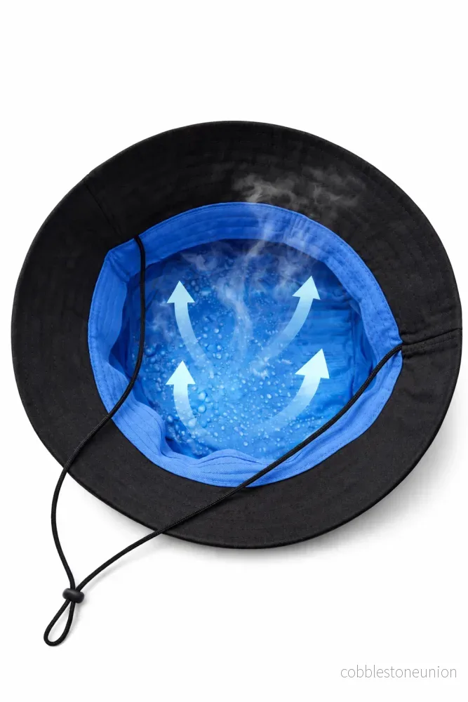Kylande Bucket Hat – Avdunstningsteknik - Bild 2
