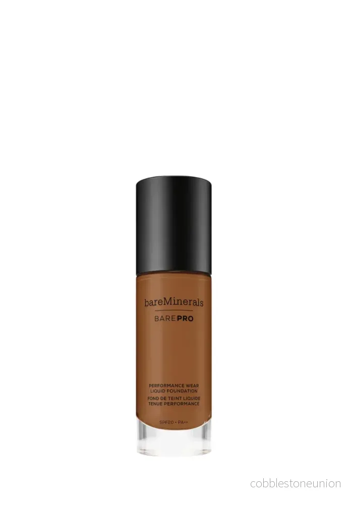 BareMinerals, BarePro, Matt finish, Flytande foundation, 27, Espresso, SPF 20, 30 ml