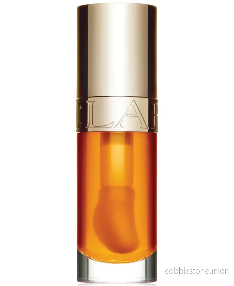 Clarins, Lip Comfort, Utfyllnad, Läppolja, 01, Honung, 7 ml Clarins, Lip Comfort, Utfyllnad, Läppolja, 01, Honung, 7 ml