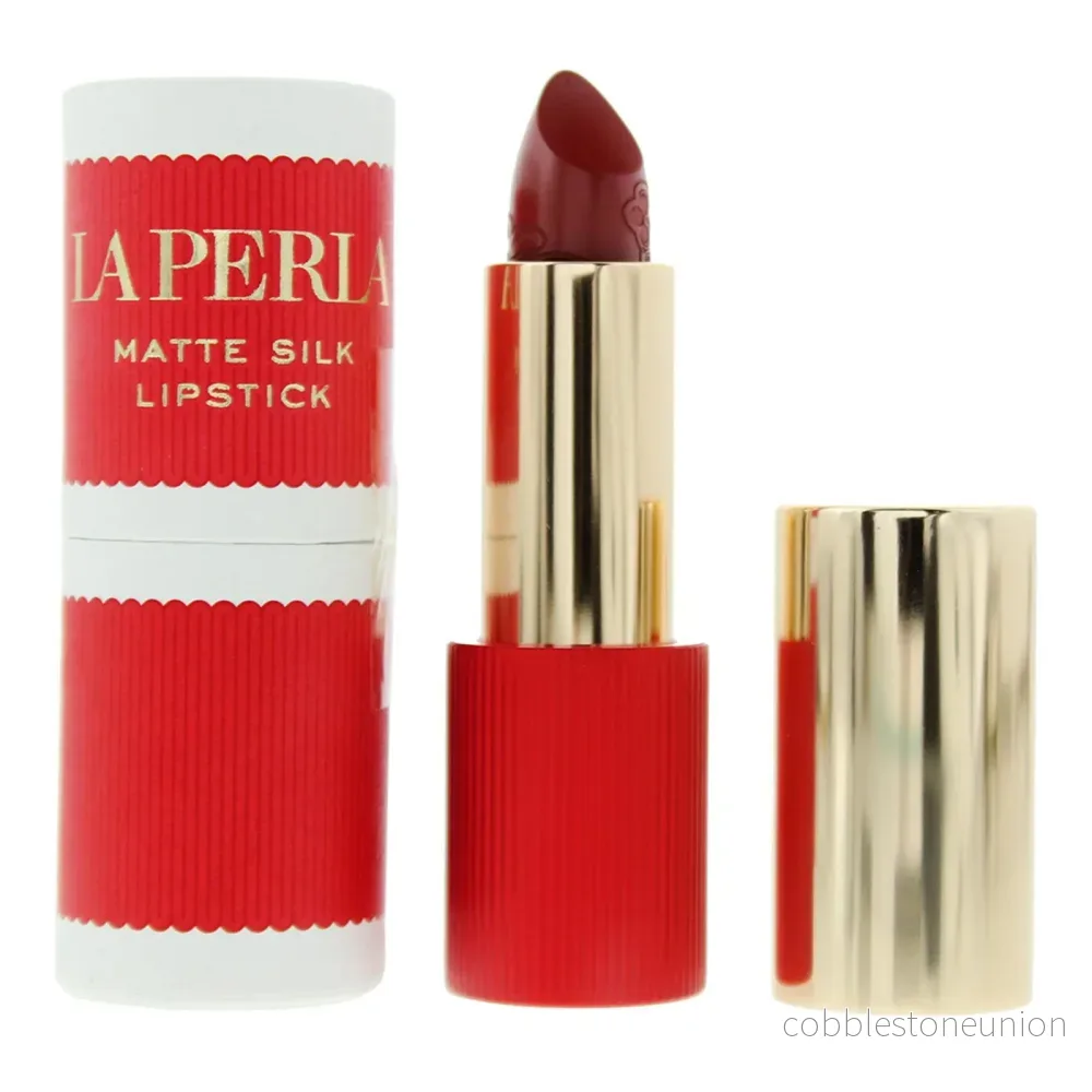 La Perla, Matte Silk, Matt, Krämigt läppstift, 102, Terrakottaröd, 3.5 g - Bild 2
