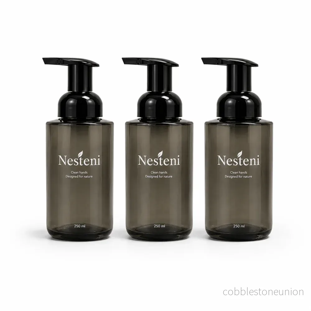 3-pack – Plastdispenser med skumtvålspump 250mL 3-pack – Plastdispenser med skumtvålspump 250mL