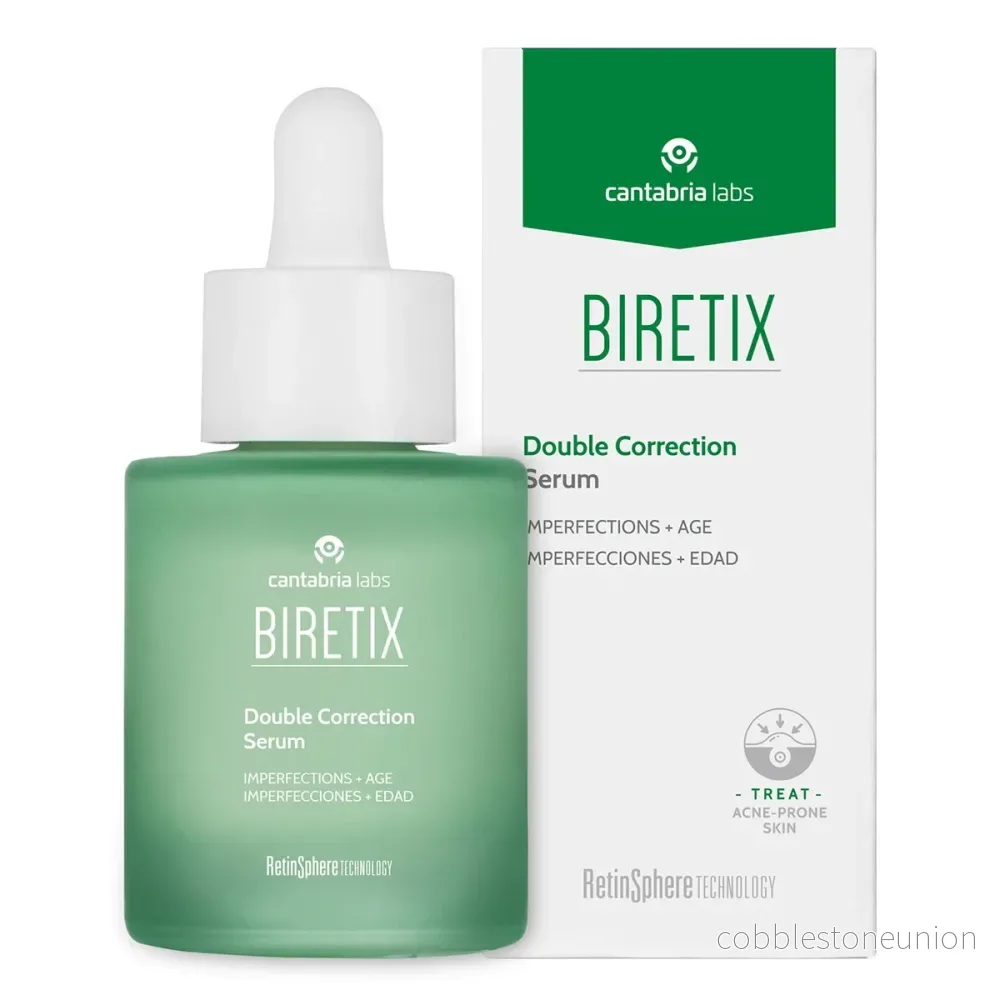 Cantabria Labs, Biretix Double Correction, Mot ojämnheter, Serum, För ansiktet, 30 ml - Bild 2