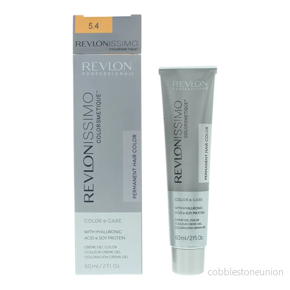 Revlon, Revlonissimo Colorsmetique, Permanent hårfärg, 5.4 Ljus Kopparbrun, 60 ml Revlon, Revlonissimo Colorsmetique, Permanent hårfärg, 5.4 Ljus Kopparbrun, 60 ml