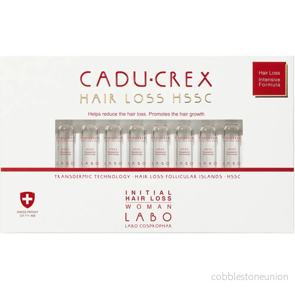 Labo Suisse, Cadu-Crex Initial Stage, Against Hair Loss, Ampoule Treatment Serum, For Scalp, For Women, 20 pcs, 3.5 ml Labo Suisse, Cadu-Crex Initial Stage, Against Hair Loss, Ampoule Treatment Serum, For Scalp, For Women, 20 pcs, 3.5 ml