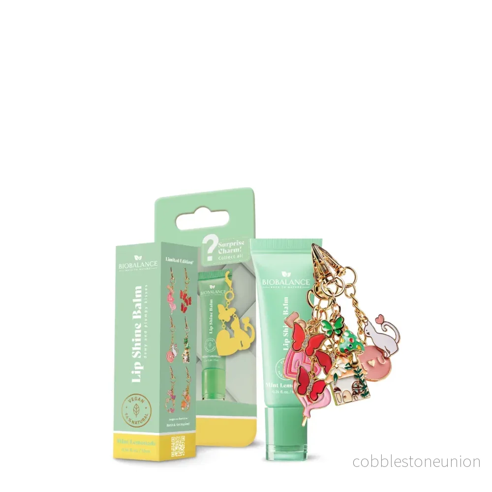 Bio Balance, Mint Lemonade, Hydrating & Volumizing, Läppbalsam, 10 ml