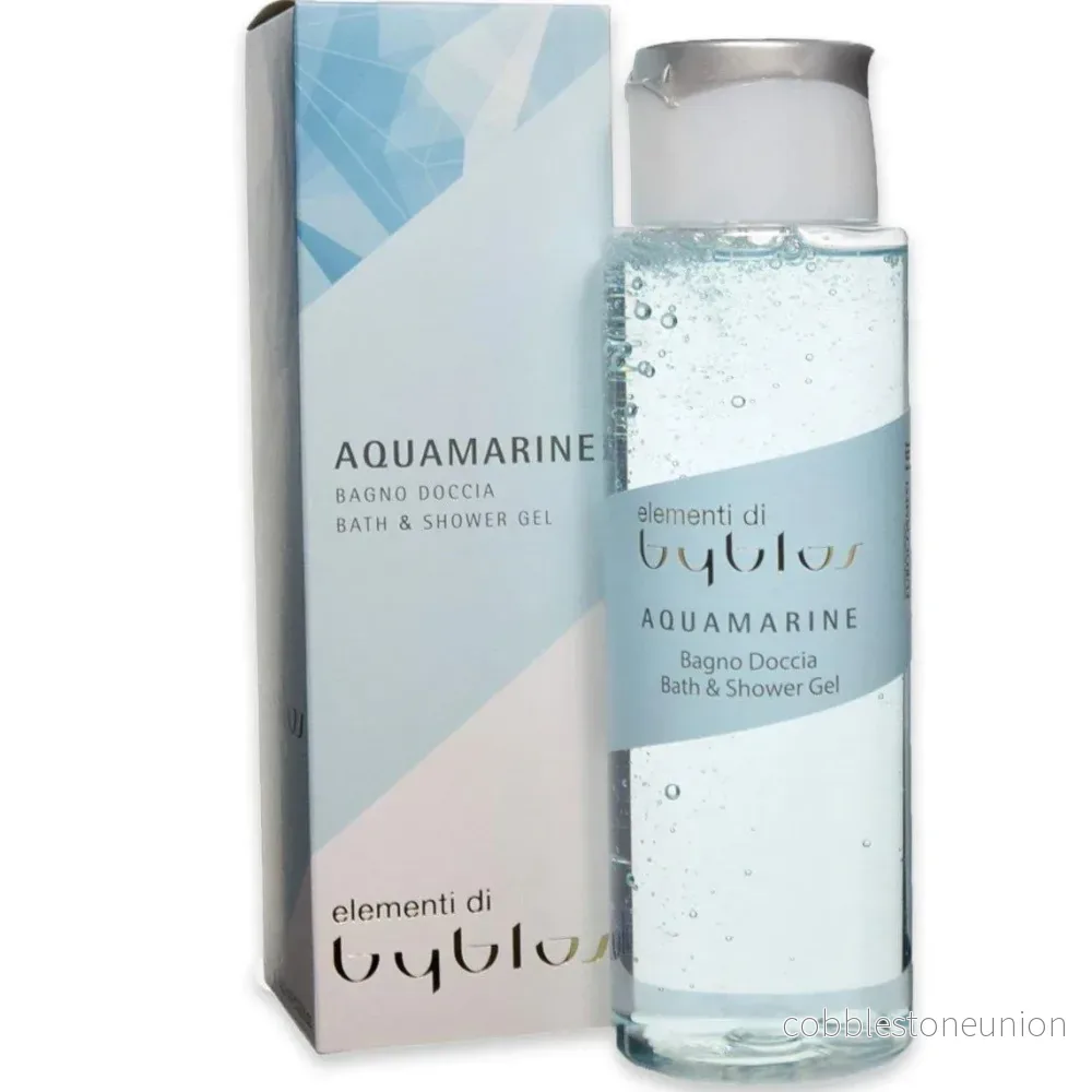 Byblos, Aquamarine, Rengöring, Duschgel, För alla hudtyper, 400 ml