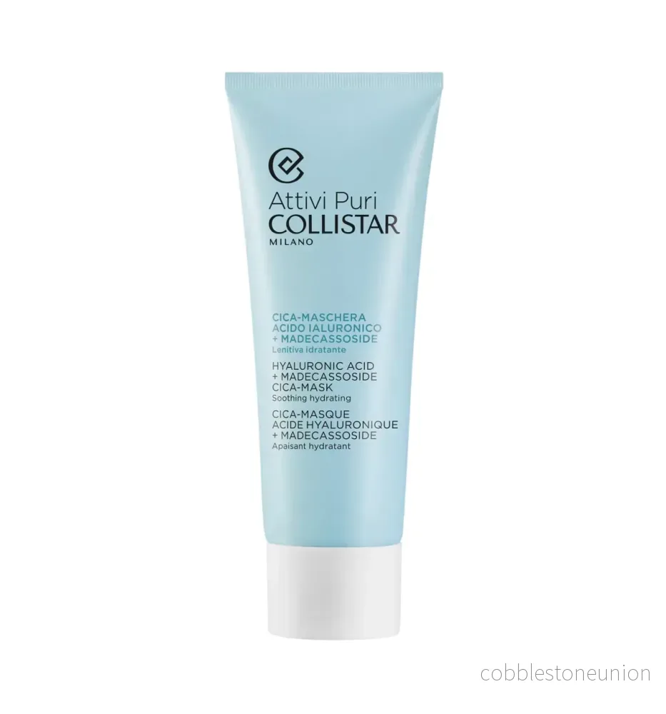 Collistar, Hyaluronic Acid + Madecassoside Cica-Mask, Återfuktande, Kräm mask, För ansiktet, 75 ml