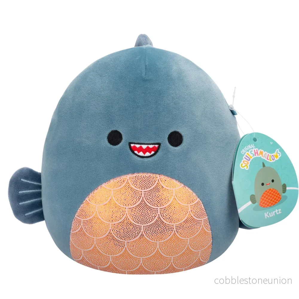 Squishmallow 19 Cm Kurtz The Piranha Squishmallow 19 Cm Kurtz The Piranha
