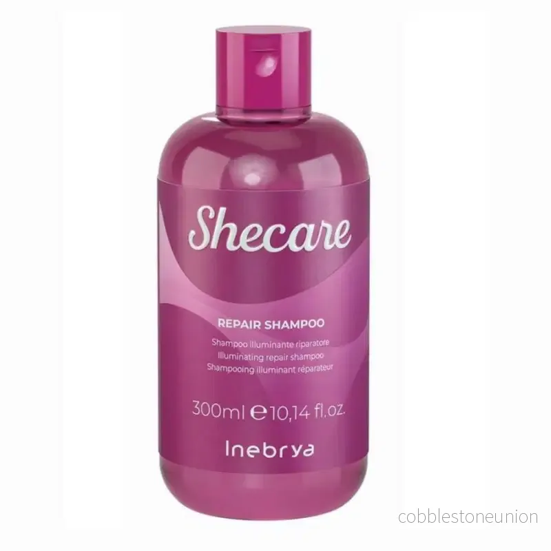 Inebrya, Shecare, Vegan, Hårschampo, Reparation, 300 ml Inebrya, Shecare, Vegan, Hårschampo, Reparation, 300 ml