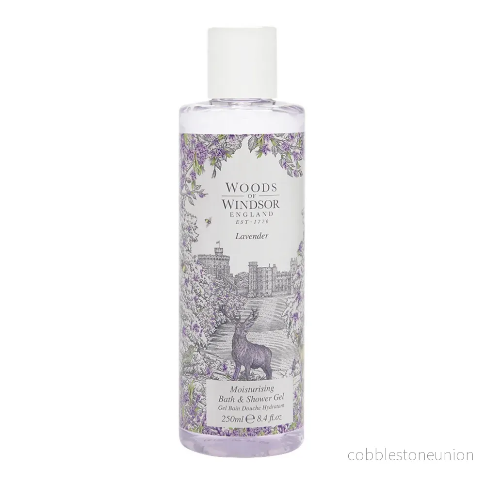 Woods Of Windsor, Lavendel, Moisturizing, Duschgel, För alla hudtyper, 250 ml Woods Of Windsor, Lavendel, Moisturizing, Duschgel, För alla hudtyper, 250 ml