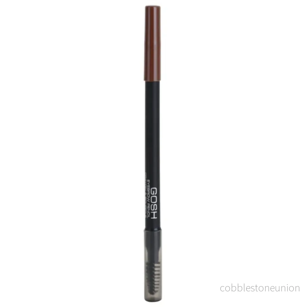 Gosh, Gosh, Eyebrow cream pen & brush 2-in-1, 01, Brown, 1.2 g